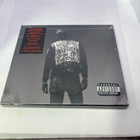 G-Eazy - When It's Dark‎ Out (CD) Brand New Digipak Factory Sealed Rap - Picture 1 of 2